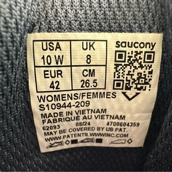 Saucony Cohesion 17 Women’s Size 10W US Mesh Blue Running Shoes S10944-209 - Picture 8 of 11